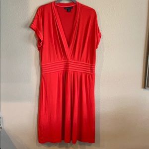 Attention V Neckline ShortSleeve Dress XXL